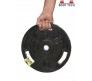 BODY TECH Bright Steering Cut 15 Kg Cast Iron Weight Lifting Plates